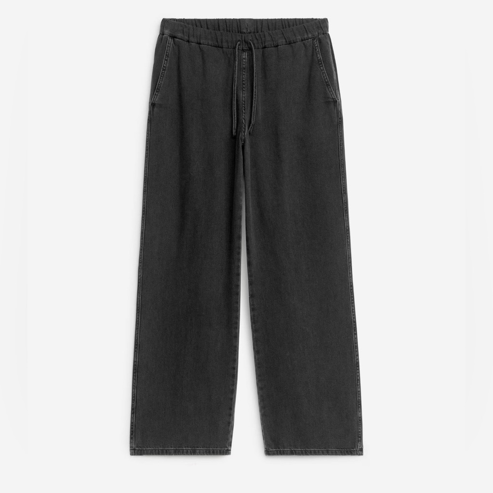 ARKET Drawstring Denim Trousers